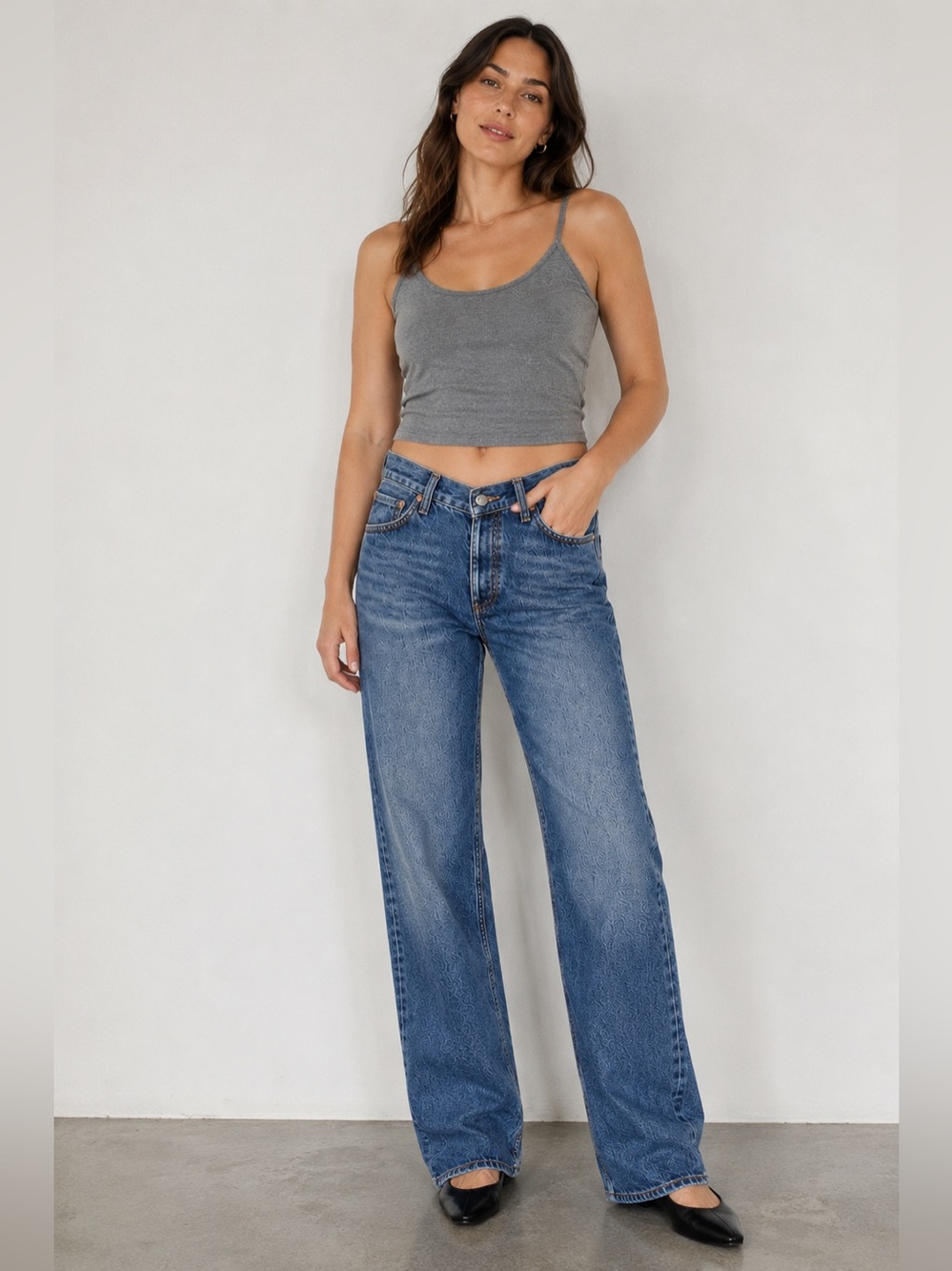 ❤️ Agolde V-Waist Relaxed Straight Jeans Size 29 🌟